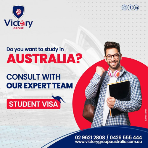 Victory Group is an Australian owned company based in Sydney and registered in New South Wales. Victory Group provides a comprehensive range of services to member institutions and potential international students through a network of affiliated offices in different parts of the world. Visit https://victorygroupaustralia.com.au/