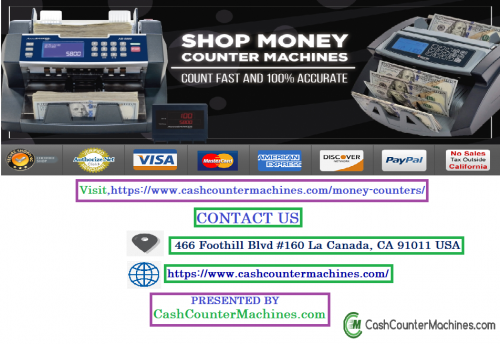 Our money counter takes one denomination at a time & count the number of bills inserted. These cash counter machines are designed with special algorithms to helping you easily count your bills and also help in counterfeit detection. Our machines are used in small, big business, banks & other financial organizations to reduce human errors and save time. Visit,https://bit.ly/2kOAiD6