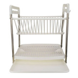 Multifunctional-Dish-Rack-Stainless-Steel-Plastic-Kitchen-Rack