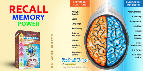 Benefits of memory booster powder help to boost memory and immunity. and fighting stress.
Benefits of Memory Booster Powder
•	It increases the concentration power and boost your memory power.
•	It helps relieve stress and relax your mind.
•	It helps to increases the learning power of your mind.
•	It helps you improve your focus and mental stability.
•	It is the perfect remedy for mental development.
For more Query call us on: +919558128414
Email I'd: info@ayurvedichealthcare.in		
URL:   https://www.ayurvedichealthcare.in/products/brahmi-kalpa-granules/