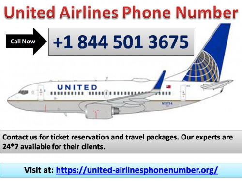 Call at United Airlines Phone Number 1 844 501 3675 and book you flight ticket, instantly. the associates at this helpline are accessible 24/7 across the globe. Visit at https://united-airlinesphonenumber.org/