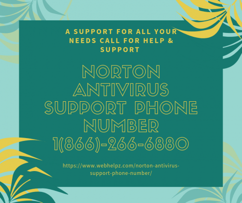 Norton Antivirus Support Phone Number Employing the antivirus is almost always a great idea for security. Norton antivirus is inbuilt by many new characteristics to safeguard your computer from many types of threats. You can select from various antivirus plans depending upon the degree of security you would like for your house and business PCs. 
For More Information:
Call US: 1866-266-6880
Email US: info@webhelpz.com
Visit:  https://www.webhelpz.com/norton-antivirus-support-phone-number/