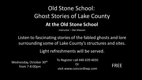 OSS Ghost Stories October 30