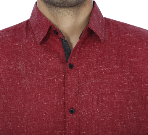 PJ 21 Red khadi 04