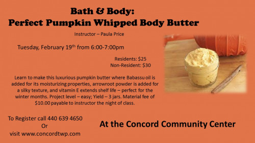 Perfect Pumkin Whipped Body Butter