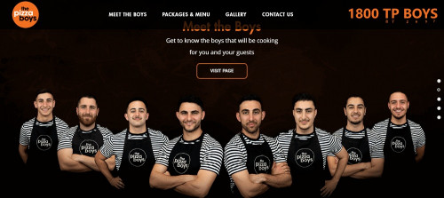 Our setup is professional, portable and unique. Have us cook and serve fresh pizzas in front of your guests so they can capture the full experience. Our signature delicious thin base and energetic service will combine to make your event amazing. Check us out
Visit Us:-https://www.thepizzaboys.com.au/