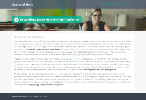 Psychology Essay Help with no Plagiarism - If you are a student at an institution of higher learning and you are studying psychology then chances are that by now you must have gotten used to writing essays. When writing a psychology essay you are expected to come up with a clear argument about a certain psychology concept. 
Visit Website:-https://bestessaysaustralia.com/psychology-essay-help-with-no-plagiarism/