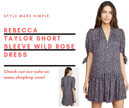 Rebecca Taylor Short Sleeve Wild Rose Dress | Shopbop App Offer | New Customers Use Code: 15FORYOU to save 15% on full-price order.

Shop Now: https://www.shopbop.com/short-sleeve-wild-rose-dress/vp/v=1/1589316328.htm