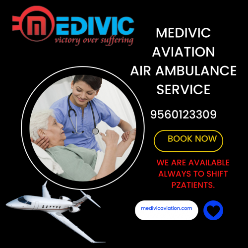 Now in Bhopal, Medivic Aviation provides an Air Ambulance Service in Bhopal that is known for being a reliable Service.  We have all the necessary amenities with a medical team and doctors.  We provide Budget-friendly Patients Transfer. 
More@ https://bit.ly/2PNWOp7