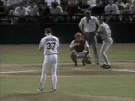 Rusty Greer catch perfect game 7 28 1994