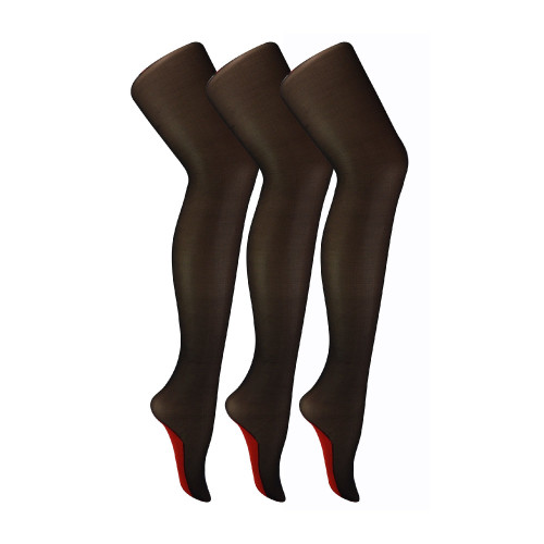 SEAMEDTIGHTS X3 Black Red