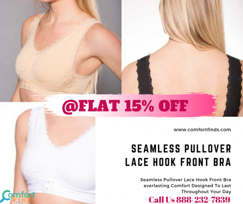 SEAMLESS PULLOVER LACE HOOK FRONT BRA
Seamless Pullover Lace Hook Front Bra
♥  Everlasting Comfort Designed To Last Throughout Your Day. Comfortable Enough For Sleeping, Relaxing, Light Exercises Or Daily Routines Around The House.♥  Ultra Soft & Smooth Fabric With Easy To Use Pullover Design Makes Bra Comfortable & Stylish Addition To Your Collection. OFFER FOR LIMITED TIME ONLY!! Buy Now - http://bit.ly/2JMqDFN
#seamless-pullover-lace-hook-front-bra
#seamlesspulloverlacehookfrontbra
#ladies #products #collections #comfortfinds