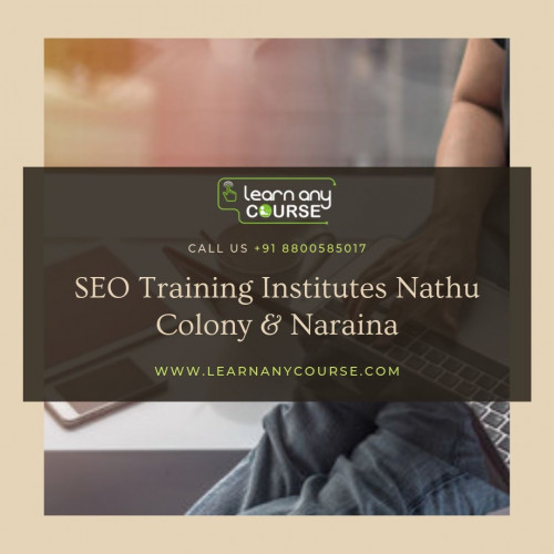 Learn Any Course is one of the best online educational networks in India. We offer students to connect with the SEO Training Institutes Nathu Colony. If you want to become an SEO expert, then don’t miss a chance to get in touch with us to find SEO Training Institutes Naraina. We will help you to turn your dream into reality.

https://www.learnanycourse.com/in/search-institute/seo/