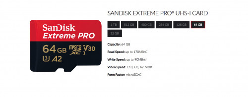 SanDisk EP microA1 05