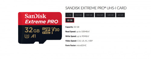 SanDisk EP microA1 06