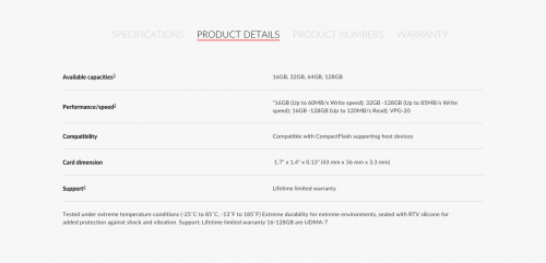 SanDisk Extreme CF 120mb 03