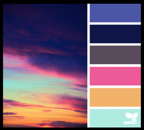 sunset palette