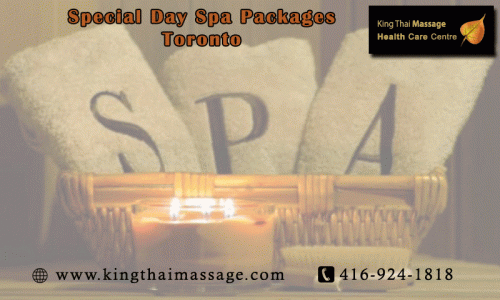 King Thai Massage Health Care Centre offers Special Day Spa Packages Toronto on a special occasion. Buy which you get benefited. We specialize in relieving chronic pains through a wide range and different way of traditional massage therapies. Call us now to schedule your appointment @ 416-924-1818 / 647-352-8889 or walk-in to our Massage centre. For more visit: https://www.kingthaimassage.com