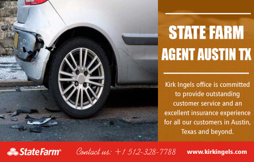 Austin State Farm Agent Serving All of Texas Insurance policies at https://www.kirkingels.com

Find us here: https://goo.gl/maps/UB2ddTL3kAjXLWin6

Services:
Austin State Farm Agent
State Farm Agent Austin TX
State Farm Austin TX

Having an insurance policy is not enough to protect your property. You want to make sure that the insurance policy that you hold will defend your property correctly. That is why you need to have a great insurance agent. Only a good Austin State Farm Agent will give you the insurance policy that is altered just for you. A right agent will listen to your needs, will make sure the system carries high enough limits to protect you and will be there for you in times of a claim.

Contact Us: Kirk Ingles
3701 Bee Caves Rd STE 201, Austin, TX 78746, USA
Phone: (512) 270-6327
Fax: (512) 870-9370

Follow us on:
https://fonolive.com/b/us/austin-tx/insurance-agency/17964503/kirk-ingles
https://www.1stophire.net/hire-directory/business-listing/united-states/kirk-ingles/
https://www.hotfrog.com/business/tx/austin/kirk-ingles
https://www.tuugo.us/Companies/kirk-ingles/0310006507636
https://yelloyello.com/places/kirk-ingles
http://www.askmap.net/location/5102365/united-states/kirk-ingles