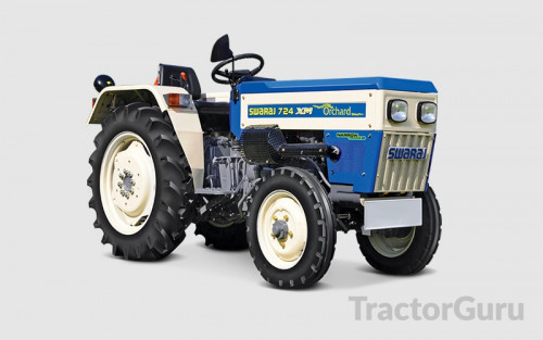 Swaraj 724 XM Orchard is one of the best tractors from Swaraj in the tractor industry. Swaraj 724 XM Orchard comes with 2-cylinder, direct fuel injection with a 25 HP engine with a rated RPM of 1800 which is also the lowest in this 25 HP category. It also occurs with the 3-stage oil bath type and water-cooling system for best possible performance. Swaraj 724 XM Orchard has a bigger and a larger wheelbase as it is very highly suitable for the operations such as haulage and field, Swaraj 724 XM Orchard is best in getting the job done without overloading. The tractor has a robust and eye-catching stunning look with a versatile performance. Swaraj 724 XM orchard is considered as one of the best tractors for intercultural operations with live hydraulics such as Automatic draft control and position control. Because of all these, this tractor is known as "Bagano ka Expert".  Swaraj 724 XM Orchard is equipped with a downdraft silencer for the easy access in orchard farms. The Tractor is fitted with a deluxe driver seat for the comfort of the drivers as it helps to work for long working hours. For more information on Swaraj 724 XM Orchard price, specifications, features and updates do visit our Website: TractorGuru.

Source: https://tractorguru.in/tractor/swaraj-724-xm-orchard