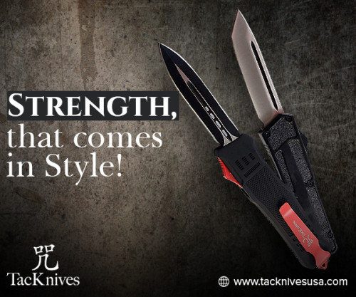When you think about stylish and edgy switchblade #knives, think TacKnives!

Visit us @ https://www.tacknivesusa.com/collections/all