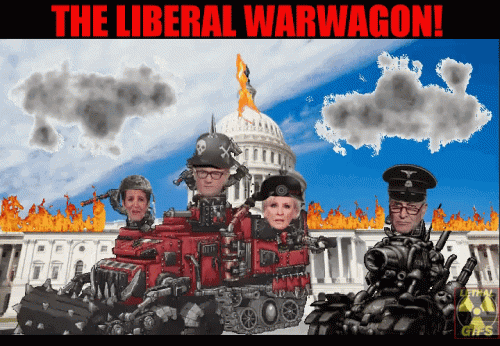 THE LIBERAL WARWAGON GIF