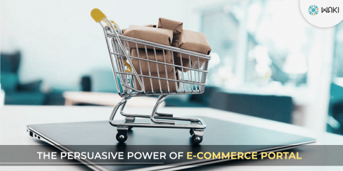 An e-commerce portal is a hub of services, which has the credibility to secure the attention of audiences coming from different walks of life and secure better visibility chances for your offered services or products. Visit on: https://www.waki.store/blogs/the-persuasive-power-of-e-commerce-portal/