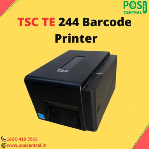 The TSC TE 244 features a user-friendly design,  an easy-to-operate interface & fast printing speed. The printer can print at a maximum resolution of 203 dots per inch (DPI) & has a maximum print speed of 6 inches per second (IPS). It can handle a wide range of label sizes, from 1 inch to 4.25 inches in width, making it ideal for printing shipping labels, barcode labels, inventory labels, & more. The TE 244 comes with a variety of connectivity options, including USB, Ethernet, & serial ports, allowing for easy integration with existing systems. Overall, this printer is a reliable & efficient label printing solution for businesses of all sizes. Get TSC TE 244 Thermal Transfer Label Printer at affordable deals from the POS India website. Visit https://www.poscentral.in/tsc-te-244-203-dpi-up-to-6-ips-usb-i-f-thermal-transfer-label-printer.html