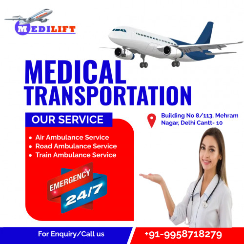 Medilift Air Ambulance Bangalore to Delhi always offers the finest emergency medical shifting service with all commendable medical enhancement and premedical solutions. So if you are worried about the risk-free shifting service at a transparent cost then avail of our service right now.

More@ https://bit.ly/3Gksxub