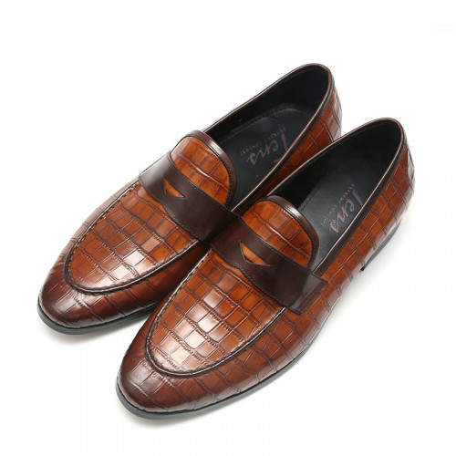 Visit Our Website:
https://tensshoes.com/product/the-leader-brown/

Our exclusive footwear is completely made of leather but at the same time they are super light and resistant. Which can be elegantly wore for practical needs. We use premium quality leather for elegance, softness and breathability. Our premium shoes are worth the price as they boast high level of wearing comfort and are significantly long lasting.