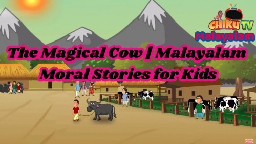 The Magical Cow | Malayalam Moral Stories for Kids