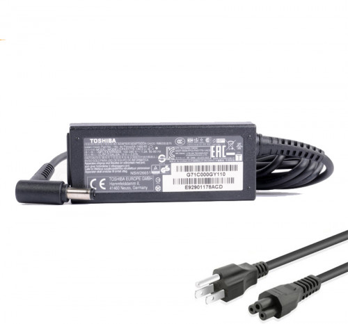 https://www.goadapter.com/original-toshiba-tecra-a50a-serie-45w-chargeradapter-p-63223.html

Product Info:
Input:100-240V / 50-60Hz
Voltage-Electric current-Output Power: 19V-2.37A-45W
Plug Type: 5.5mm / 2.5mm no Pin
Color: Black
Condition: New, Original
Warranty: Full 12 Months Warranty and 30 Days Money Back
Package included:
1 x Toshiba Charger
1 x US-PLUG Cable(or fit your country)
Compatible Model:
ADP-45YD AA Toshiba, G71C000DH110 Toshiba, P000536660 Toshiba, P000556550 Toshiba, P000538940 Toshiba, P000512620 Toshiba, P000556500 Toshiba, P000515870 Toshiba, P000568520 Toshiba, P000559460 Toshiba, P000571840 Toshiba, P000567740 Toshiba, G71C000DF110 Toshiba, P000651520 Toshiba, K000094420 Toshiba, G71C000AR210 Toshiba, K000094430 Toshiba, G71C000EN210 Toshiba, K000094410 Toshiba, A045R013L-TO01 Toshiba, P000512630 Toshiba, P000567750 Toshiba, P000515880 Toshiba, P000604920 Toshiba, P000568510 Toshiba, P000651510 Toshiba, P000604900 Toshiba, PA3822U-1ACA Toshiba, P000651580 Toshiba, PA5044U-1ACA Toshiba, PA-1450-59T Toshiba, P000538950 Toshiba, PA3822E-1AC3 Toshiba, P000572720 Toshiba, P000559310 Toshiba, P000602900 Toshiba, P000563890 Toshiba, P000697340 Toshiba, P000697350 Toshiba, P000697380 Toshiba, P000697360 Toshiba, P000532510 Toshiba, P000697370 Toshiba, P000556570 Toshiba, G71C000DGW310 Toshiba, K000094400 Toshiba, P000568370 Toshiba, PA5177E-1AC3 Toshiba, P000533150 Toshiba, P000602910 Toshiba, P000538930 Toshiba, P000697330 Toshiba, P000556510 Toshiba, P000568360 Toshiba, P000556560 Toshiba, P000568500 Toshiba, P000651530 Toshiba, P000602920 Toshiba, PA3822E-1ACA Toshiba, P000604910 Toshiba, PA5177U-1ACA Toshiba,