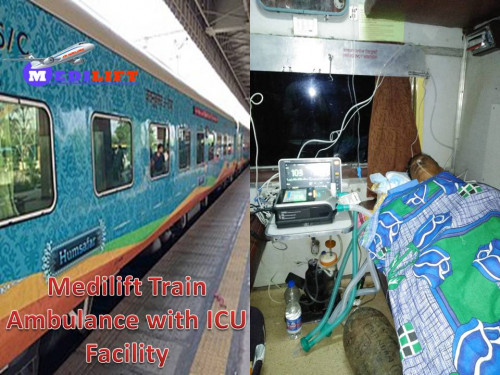 Hire the fastest train ambulance service provider in Patna at a cost-effective price for the transfer of the ICU emergency patient from Patna to Mumbai which is provided by the Medilift and it is the best train ambulance service provider compared to others.
https://urlzs.com/neURh