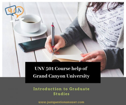 Having trouble for finishing your assignment writing for UNV 501? Discover how college students can get assignment help using the best writing assignment services. Get online tutoring and college assignment help for UNV 501.


Find Best UNV 501 Course help of Grand Canyon University. We provide assignment, homework, discussions and case studies help for all subjects of Grand Canyon University.

We are providing UNV 501 Homework help, Study material, Notes, Documents, UNV 501 Write ups to Grand Canyon University’s Students. Just question answer is one of the best assignment helper of Advanced Studies in Introduction to Graduate Studies (UNV 501).


Provides: -

Grand Canyon University Courses


Visit Full Course Here: - https://www.justquestionanswer.com/universities/88/grand-canyon-university-courses/1