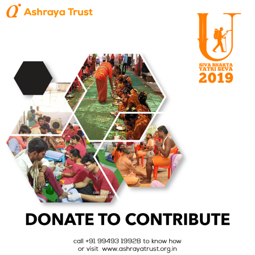 Ugadi Shiva Bhakta Seva is an annual seva activity by Ashraya Trust to reach out to the needs of devotees who walk from various parts of Karnataka to Srisailam.
http://ashrayatrust.org.in/