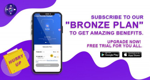 ScreenRecorderᵀᴹ is a free high-quality app that provides stable and smooth screen recording. Subscribe to our Bronze plan for amazing benefits. https://bit.ly/3yuLs0I