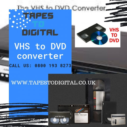 At Tapes To Digital, you can get the best VHS to DVD converter to convert your old tapes into a new modified video formats and that is available within an affordable price.