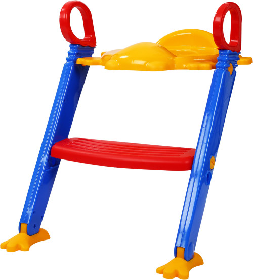 Wanner Tech Children Toilet Ladder Blue & Yellow 1
