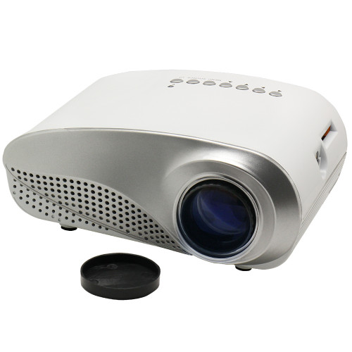 Wanner Tech Mini Home Multimedia LED Projector Silver 1