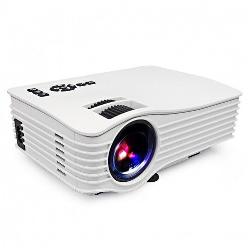 Wanner Tech Portable LED WiFi Home Cinema Projector White