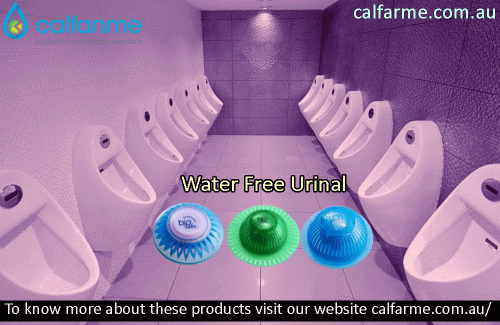 Calfarme Water Free Urinal is an innovative waterless urinal system which uses only air pressure to flush urine away from users. Our waterless urinal system uses no water or chemicals to clean itself. It is developed to provide a safe and hygienic alternative to conventional water based urinals. The Calfarme Water Free System eliminates the need for water, thus making it safe, hygienic and environmentally friendly. Its compact in size and highly practical for the areas where water scarcity is at peak. Order today.
