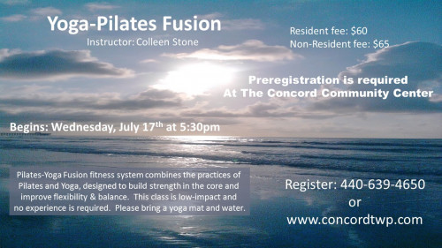 Yoga Pilates July 17