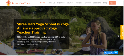 Shree Hari Yoga School in India is certified by Yoga Alliance and offers 200 hour and 300 hour Yoga Teacher Training in India. Dharamsala, Goa and Gokarna.
Visit Us:-https://shreehariyoga.com/