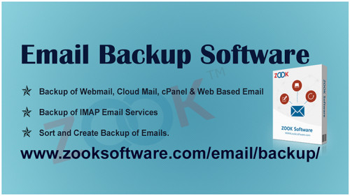 Download best email backup utility to backup email account to hard drive or webmail account. It easily downloads and save all emails from various email accounts to 30+ saving options.

Visit Our Official page:- https://www.zooksoftware.com/email/backup/