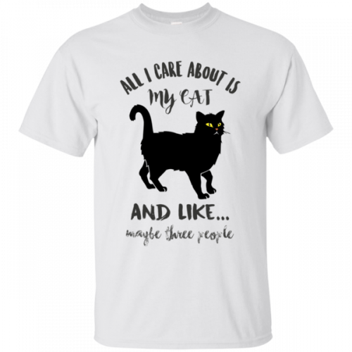 This is the perfect gift for any cat lover. 100% cotton tee with Double-needle neck, sleeves and hem; Roomy Unisex Fit. Get it from Crazy Cat Shop at only $28.00 USD.

Purchase: https://tinyurl.com/y6pn4oxn