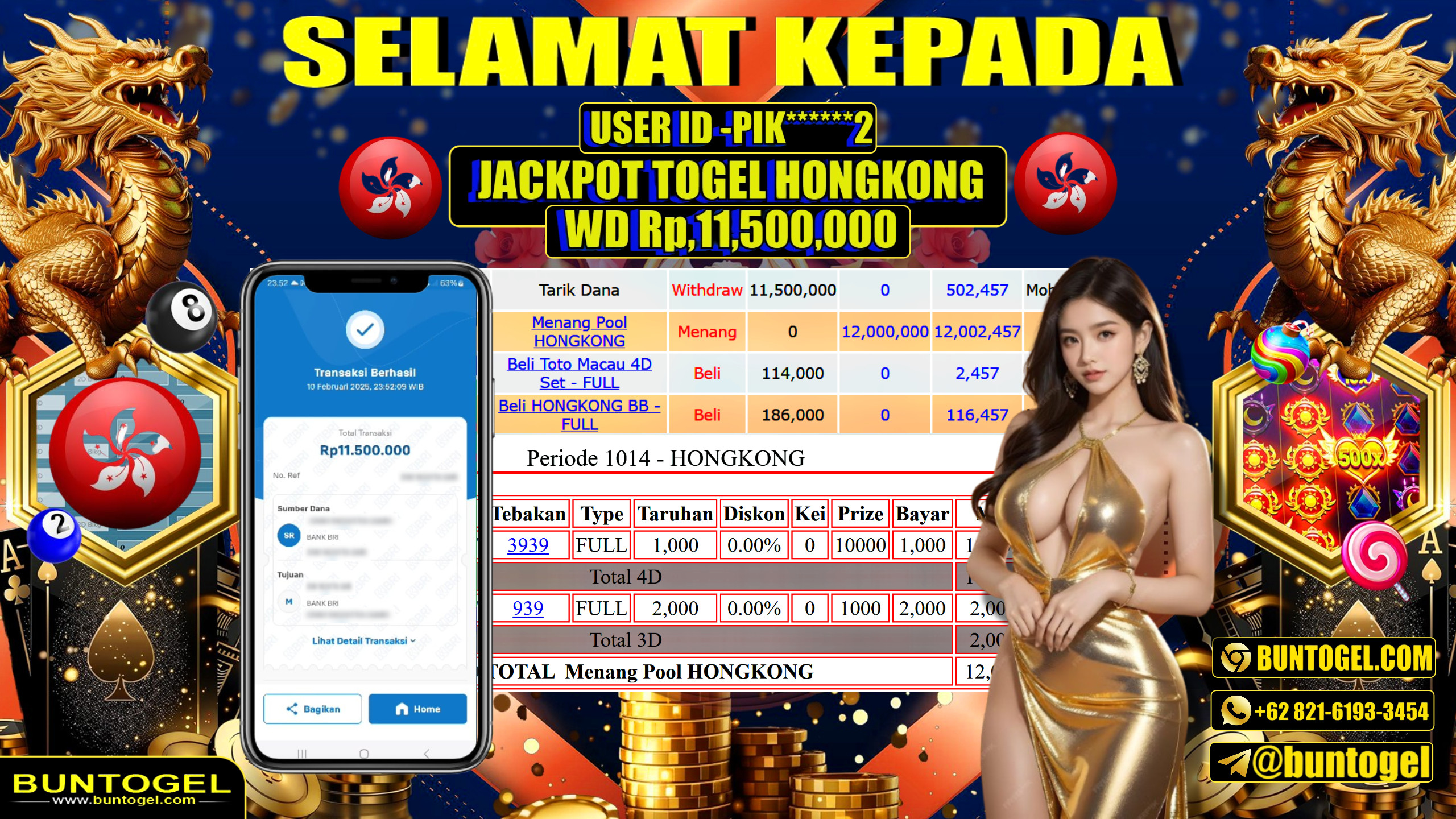 BUKTI BAYAR BUNTOGEL