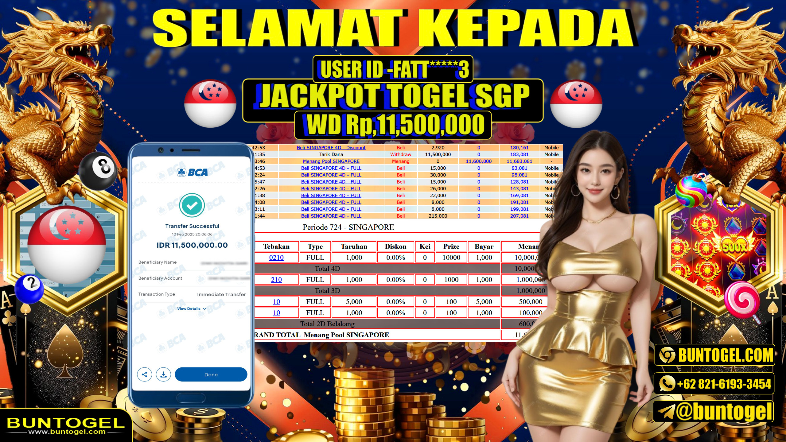 BUKTI BAYAR BUNTOGEL