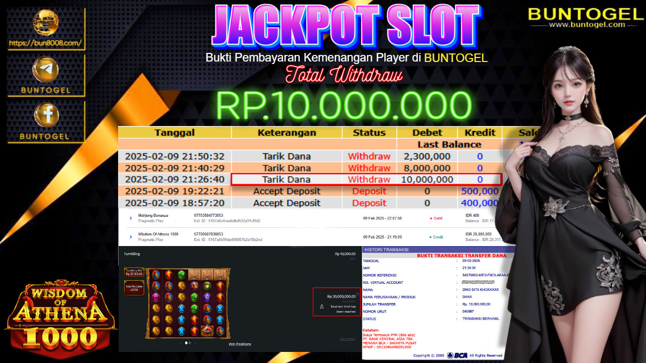 BUKTI BAYAR BUNTOGEL