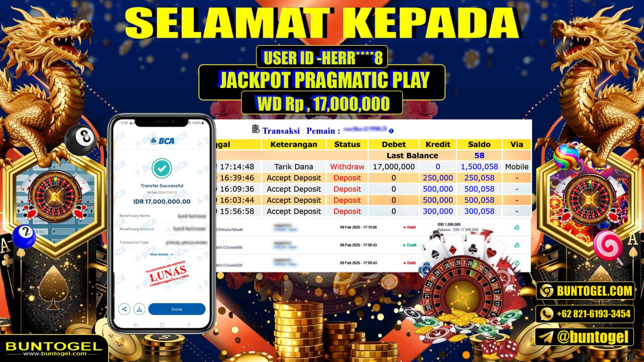 BUKTI BAYAR BUNTOGEL