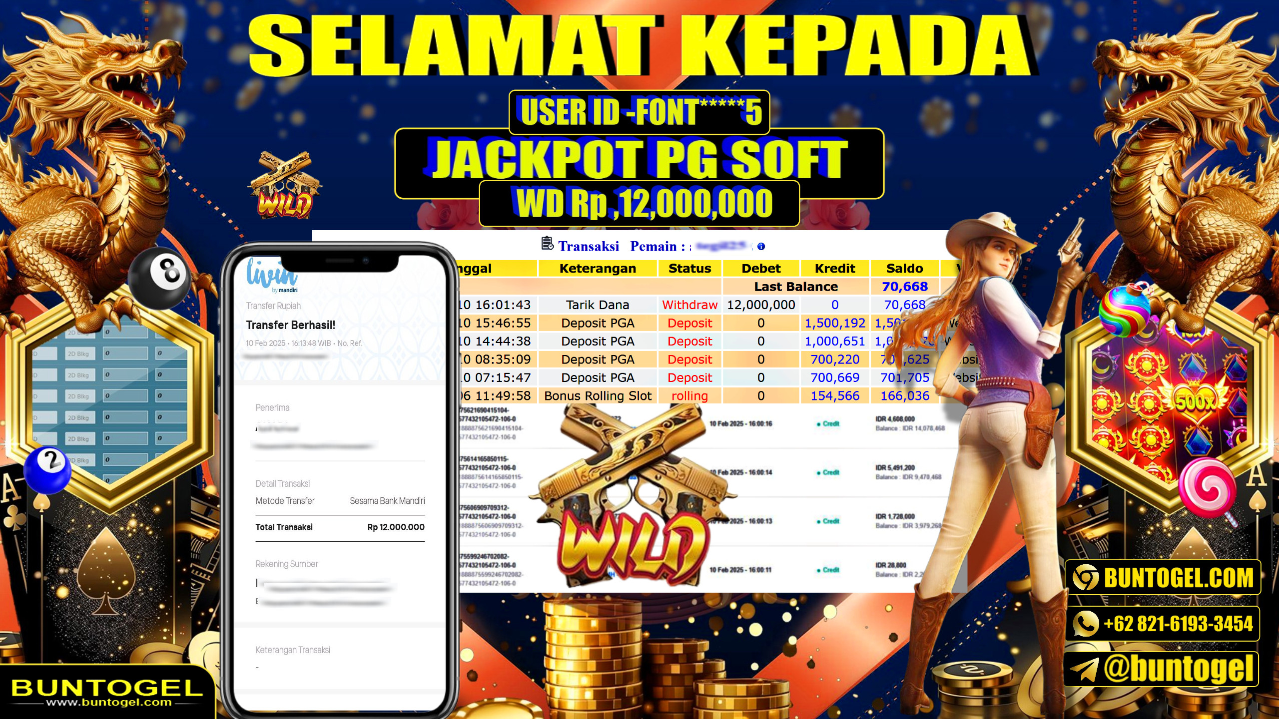 BUKTI BAYAR BUNTOGEL